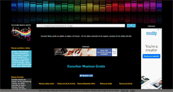Desktop Screenshot of escuchar-musica-espagnola.com